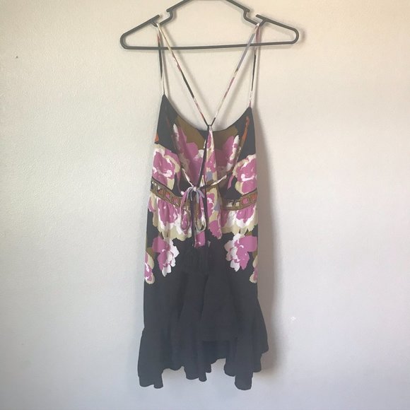 FREE PEOPLE Sweet Lucy Printed Mini Slip Dress - Picture 4 of 10